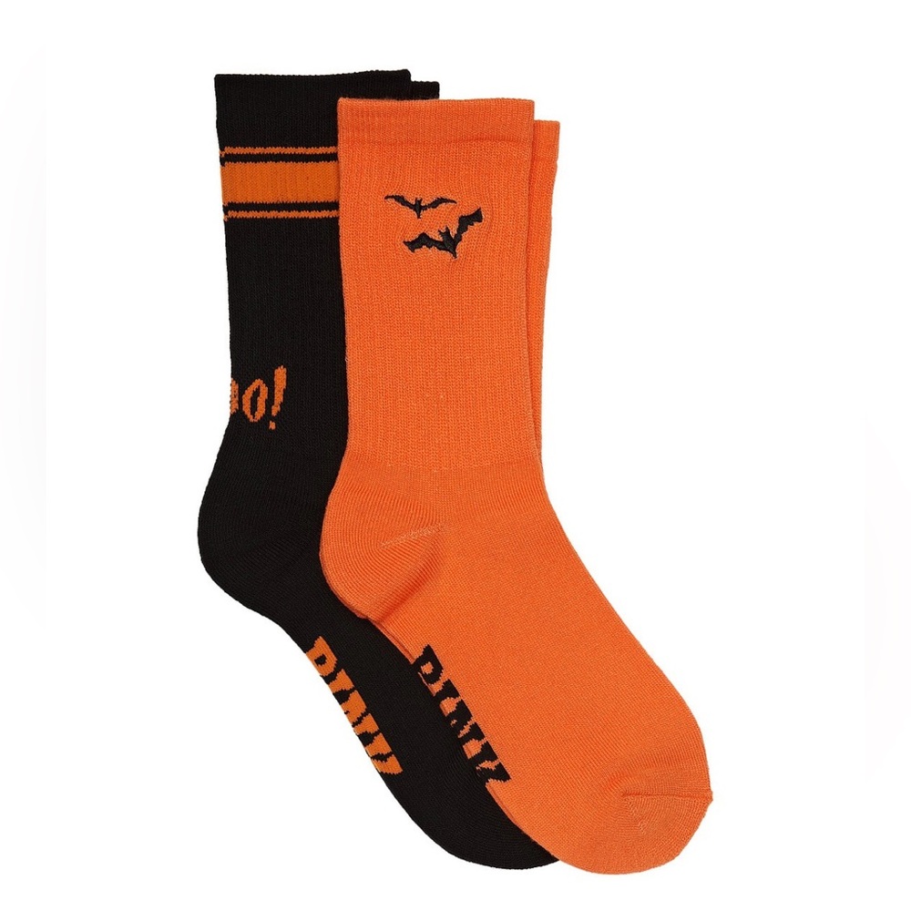 NWT *Discontinued* Victoria’s Secret Pink Halloween Themed Socks